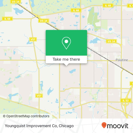 Youngquist Improvement Co map