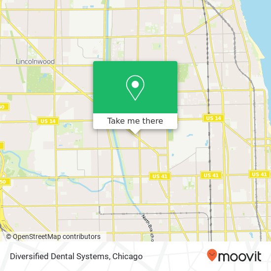 Diversified Dental Systems map