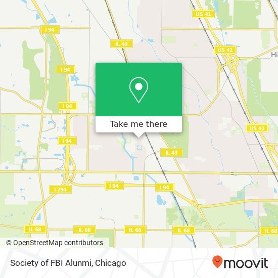 Society of FBI Alunmi map