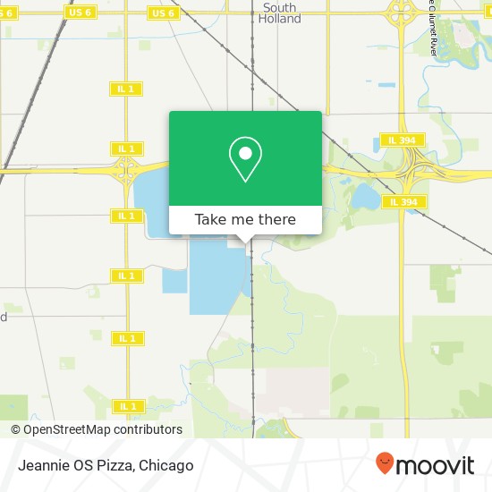 Mapa de Jeannie OS Pizza