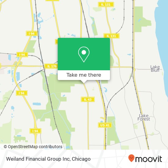 Weiland Financial Group Inc map