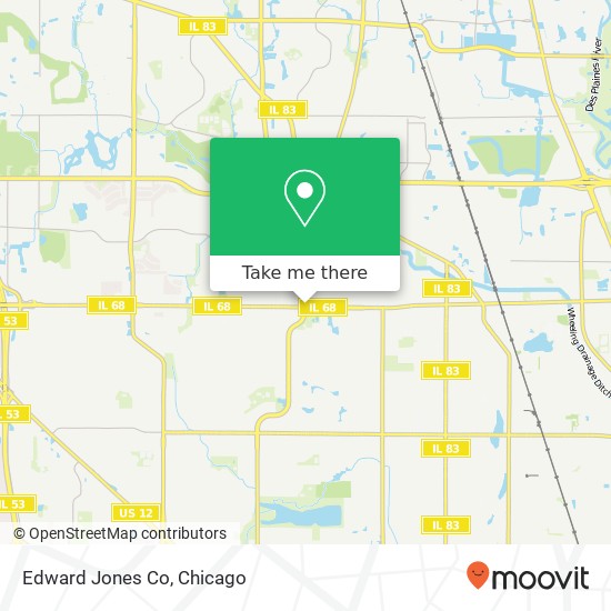 Edward Jones Co map