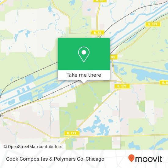 Cook Composites & Polymers Co map