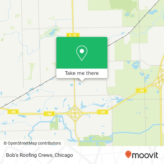 Mapa de Bob's Roofing Crews