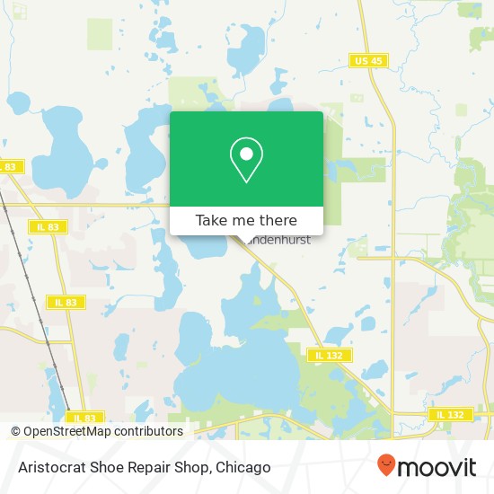 Aristocrat Shoe Repair Shop map