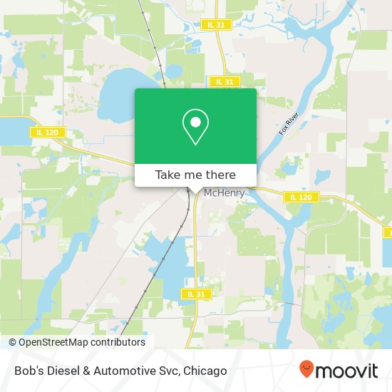 Bob's Diesel & Automotive Svc map