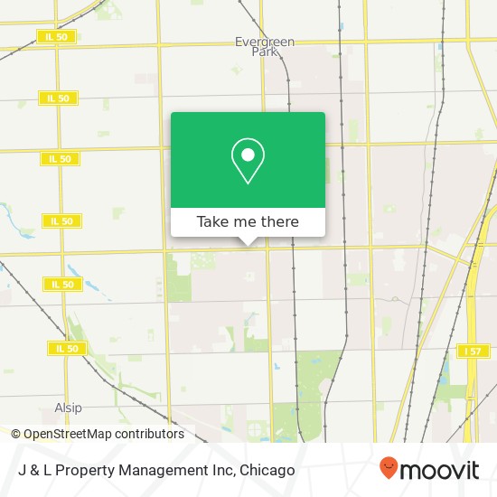 J & L Property Management Inc map