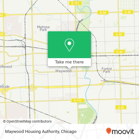 Mapa de Maywood Housing Authority