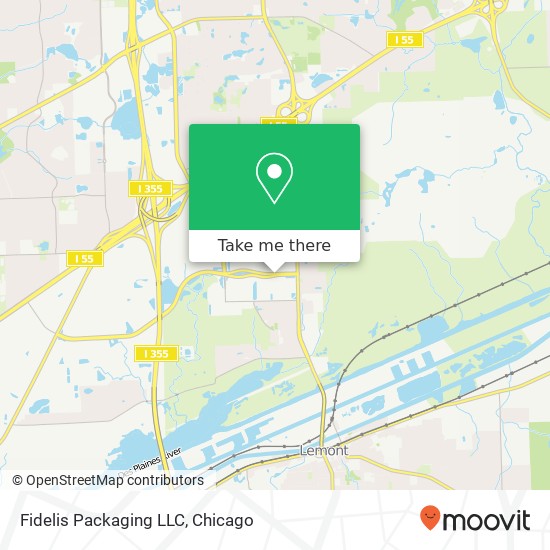 Fidelis Packaging LLC map