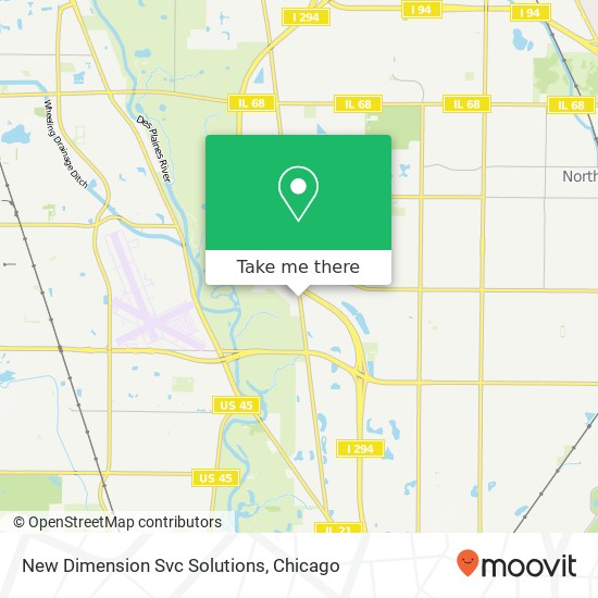 New Dimension Svc Solutions map