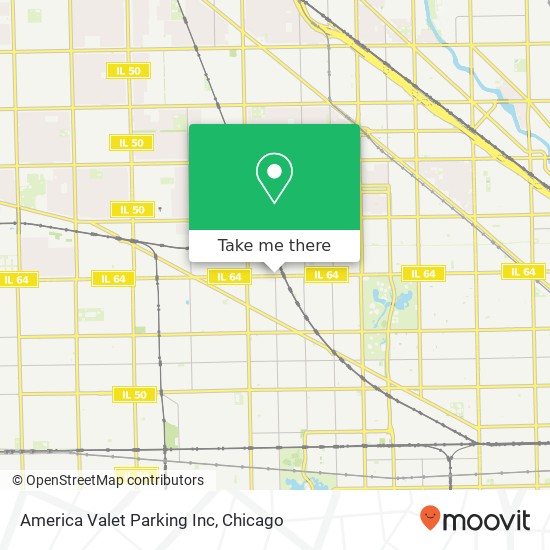 America Valet Parking Inc map