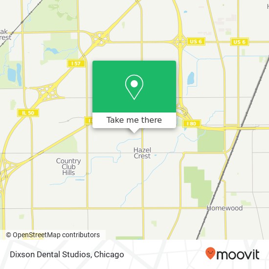 Dixson Dental Studios map