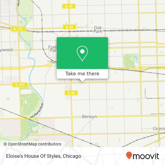 Eloise's House Of Styles map