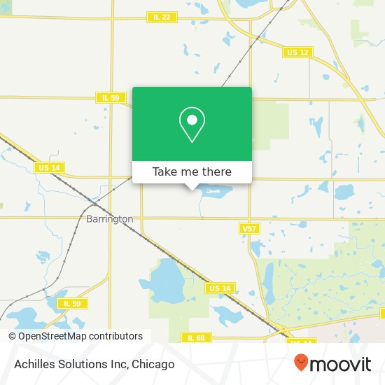 Achilles Solutions Inc map