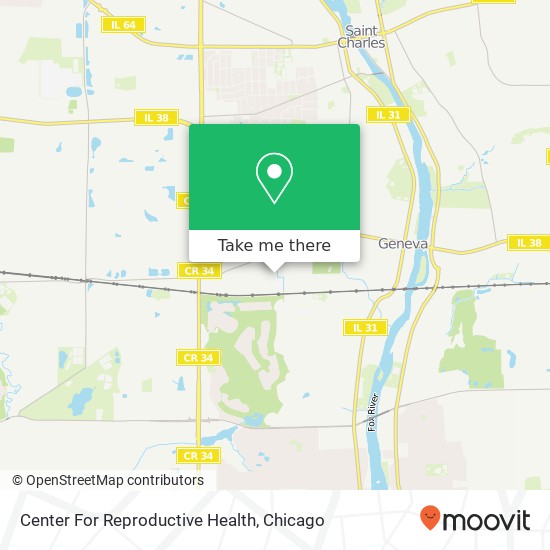 Mapa de Center For Reproductive Health