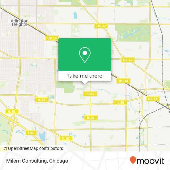 Milem Consulting map