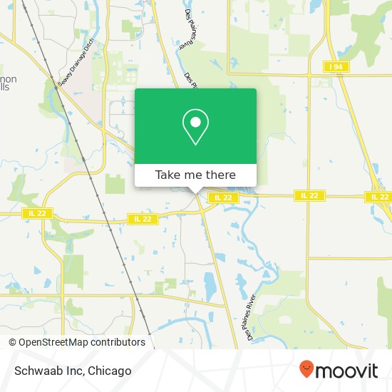 Schwaab Inc map