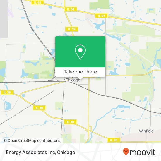 Energy Associates Inc map