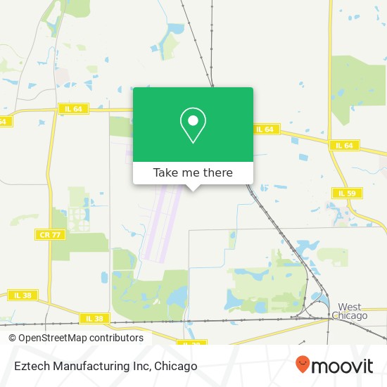 Eztech Manufacturing Inc map