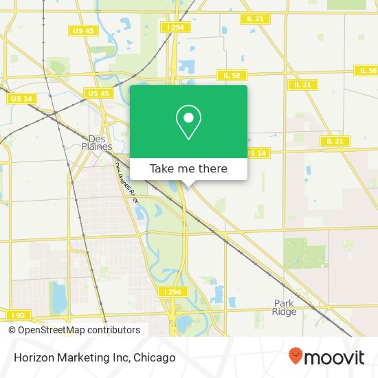 Mapa de Horizon Marketing Inc