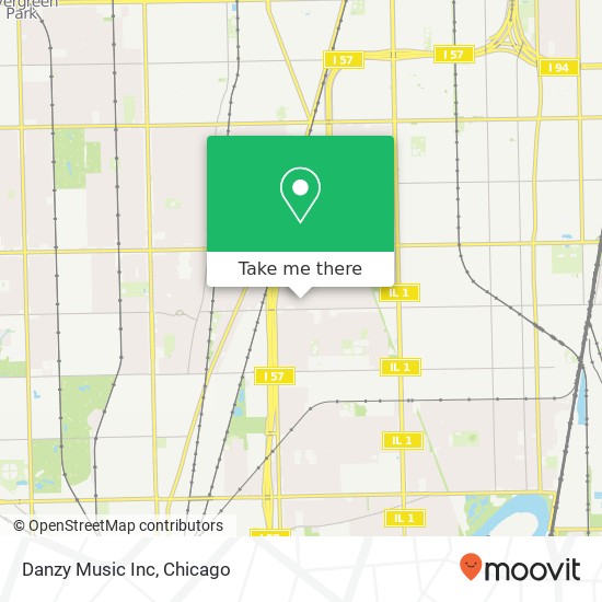 Danzy Music Inc map