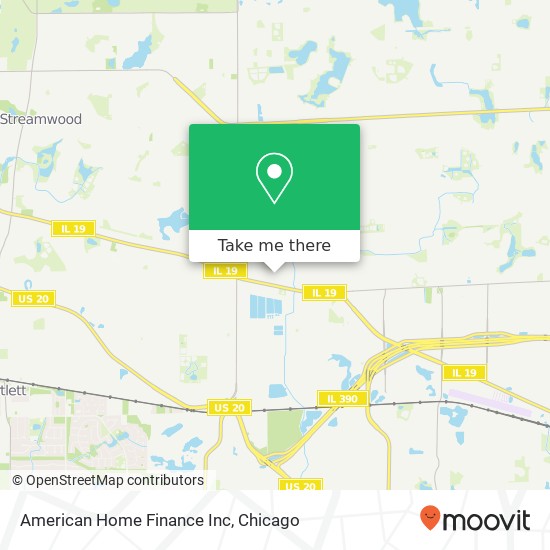 American Home Finance Inc map