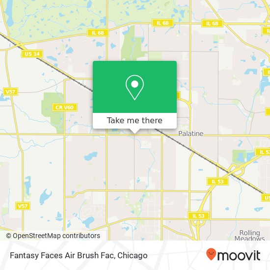 Fantasy Faces Air Brush Fac map