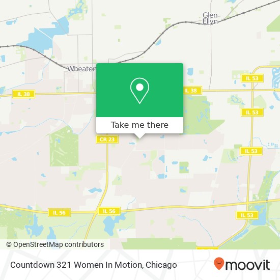 Mapa de Countdown 321 Women In Motion
