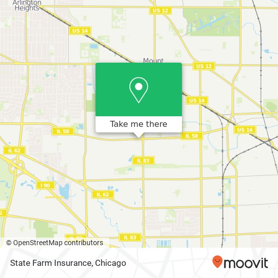 State Farm Insurance map