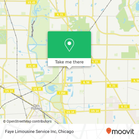 Faye Limousine Service Inc map