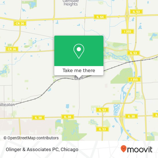 Olinger & Associates PC map