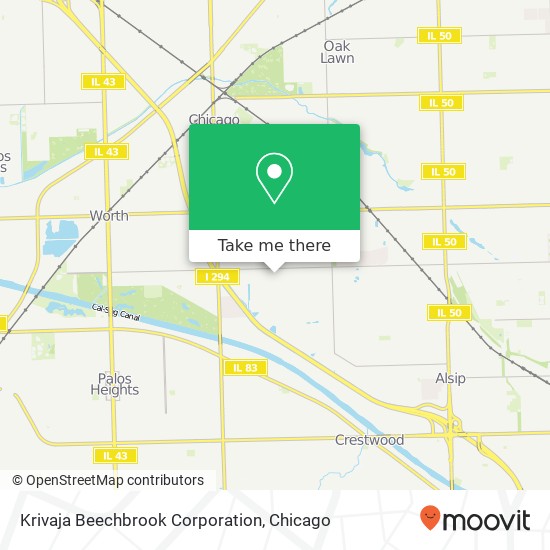 Krivaja Beechbrook Corporation map