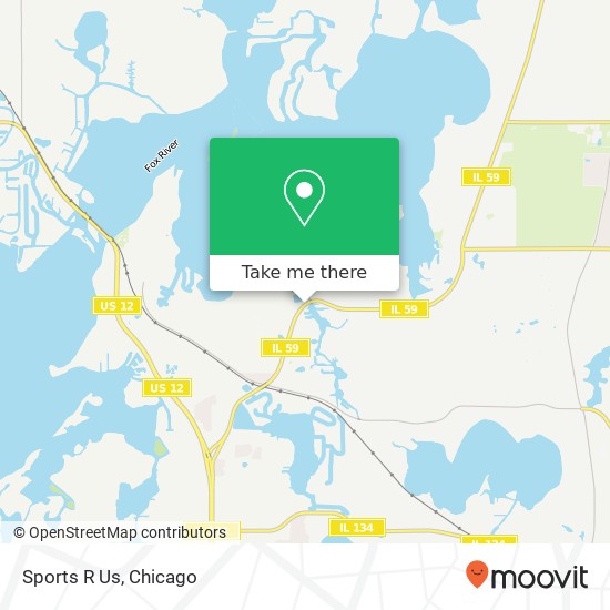 Sports R Us map