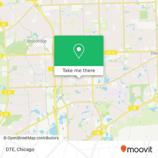 DTE map