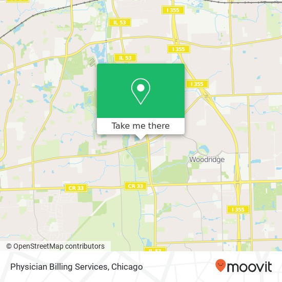 Physician Billing Services map