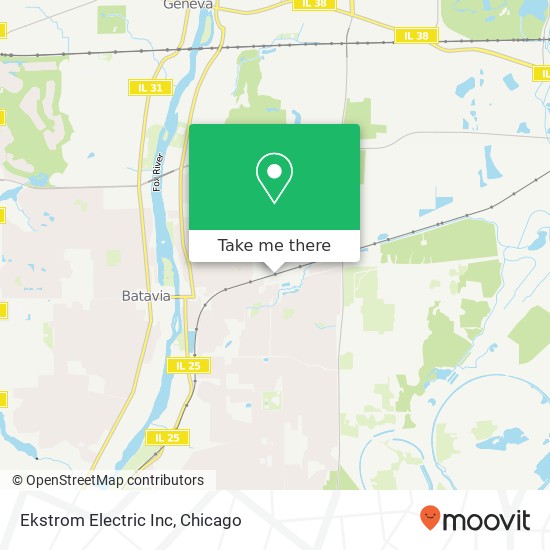 Mapa de Ekstrom Electric Inc