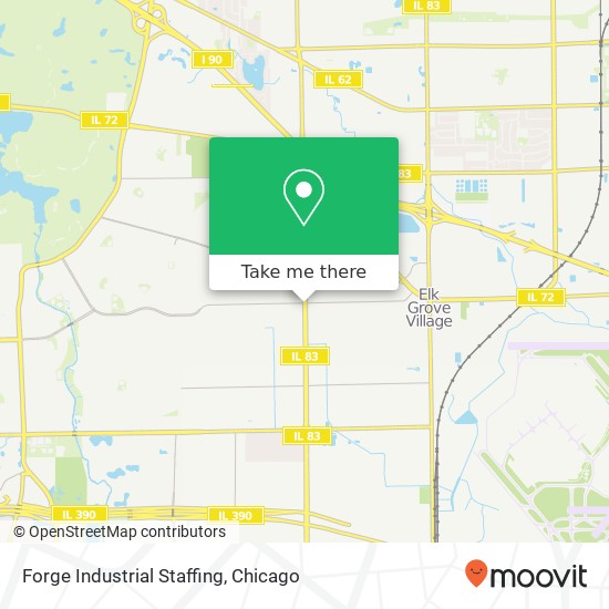 Forge Industrial Staffing map