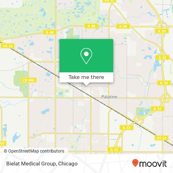 Bielat Medical Group map