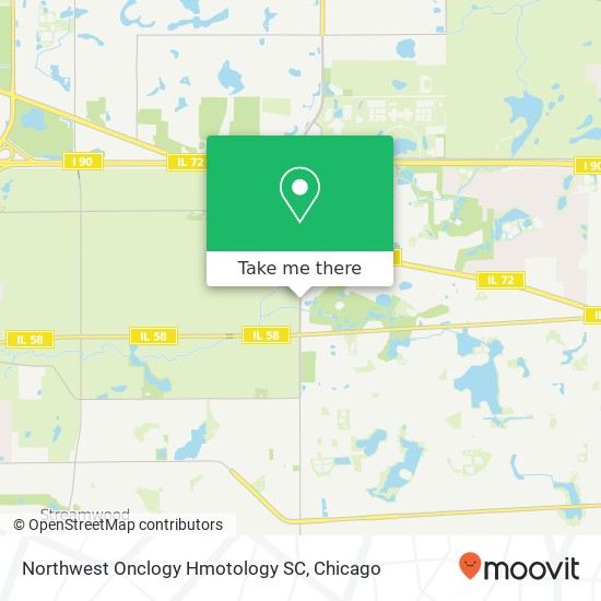 Mapa de Northwest Onclogy Hmotology SC