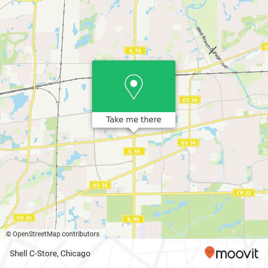 Shell C-Store map