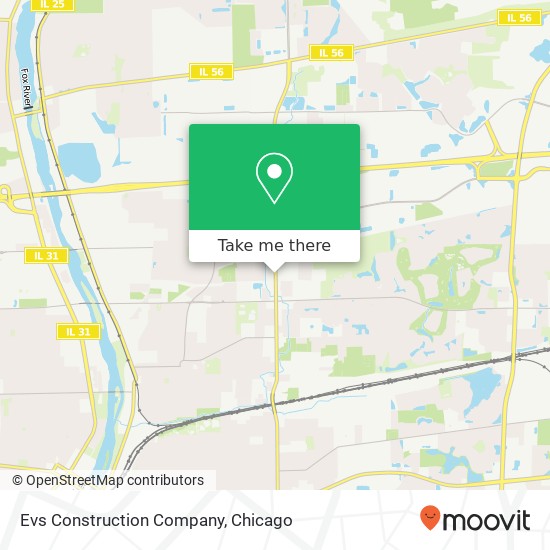 Evs Construction Company map