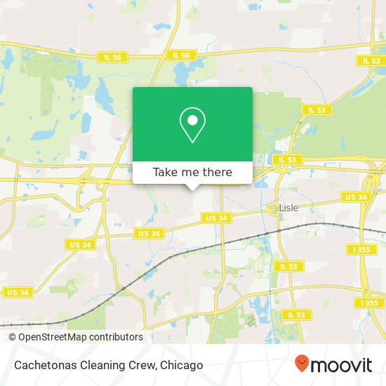 Cachetonas Cleaning Crew map