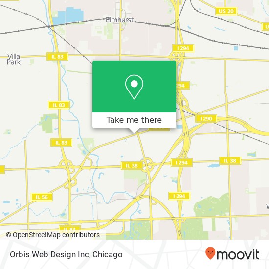 Mapa de Orbis Web Design Inc