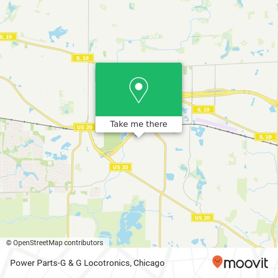 Power Parts-G & G Locotronics map