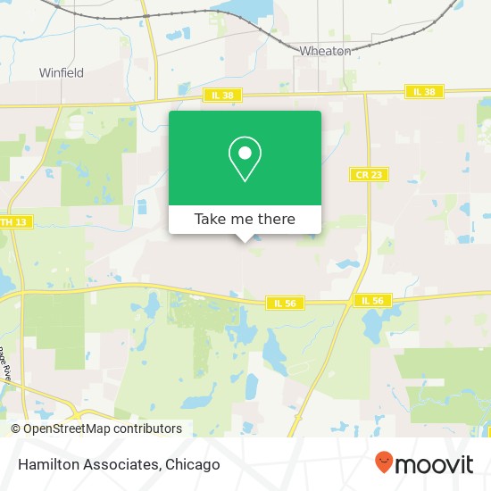 Hamilton Associates map