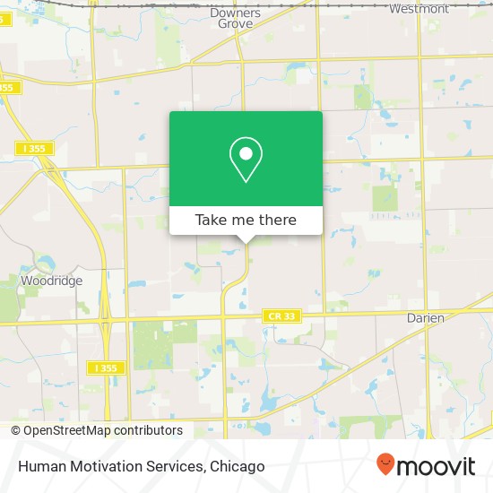 Human Motivation Services map