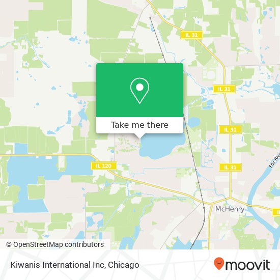 Kiwanis International Inc map