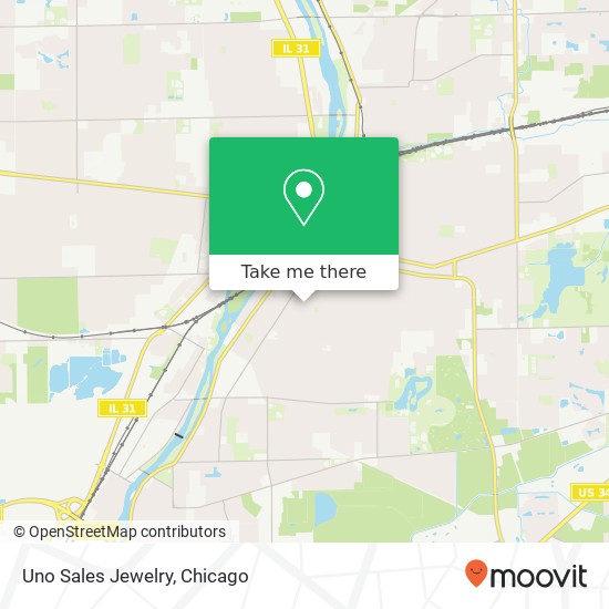 Uno Sales Jewelry map