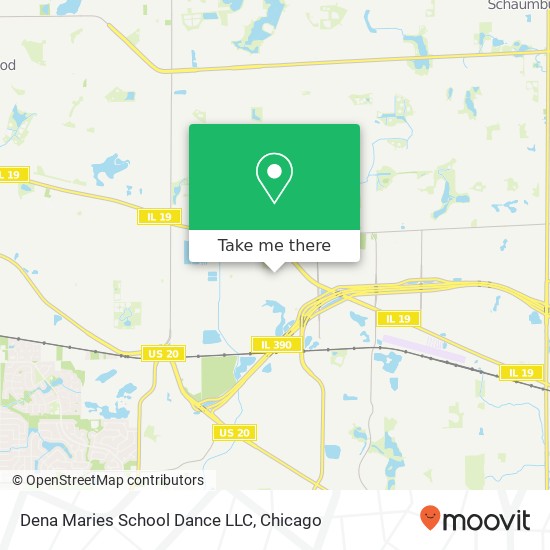 Dena Maries School Dance LLC map