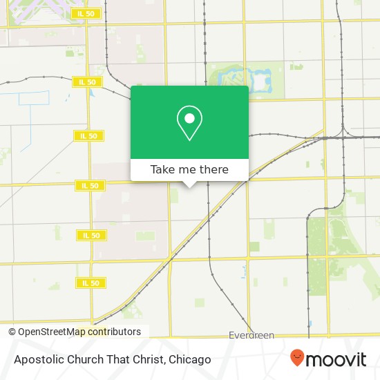 Apostolic Church That Christ map